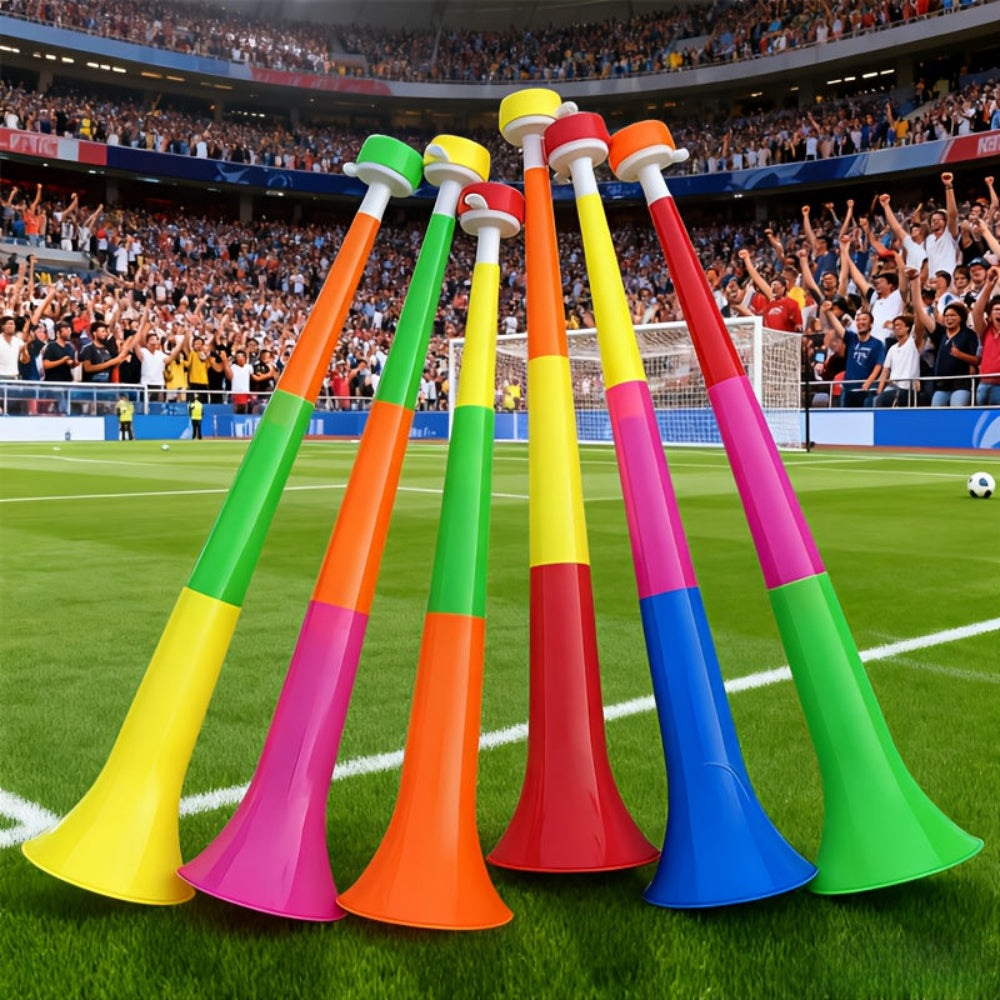 Portable Vuvuzela Horns For Stadium Cheer And Party Noise