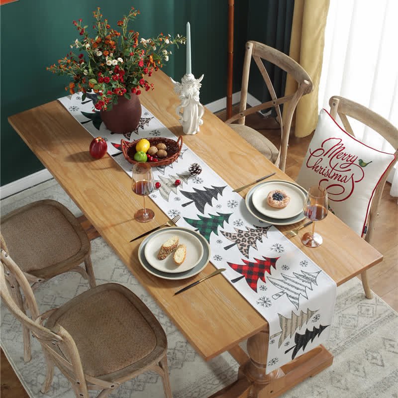Table Runner With Festive Charm Naturally Inspired