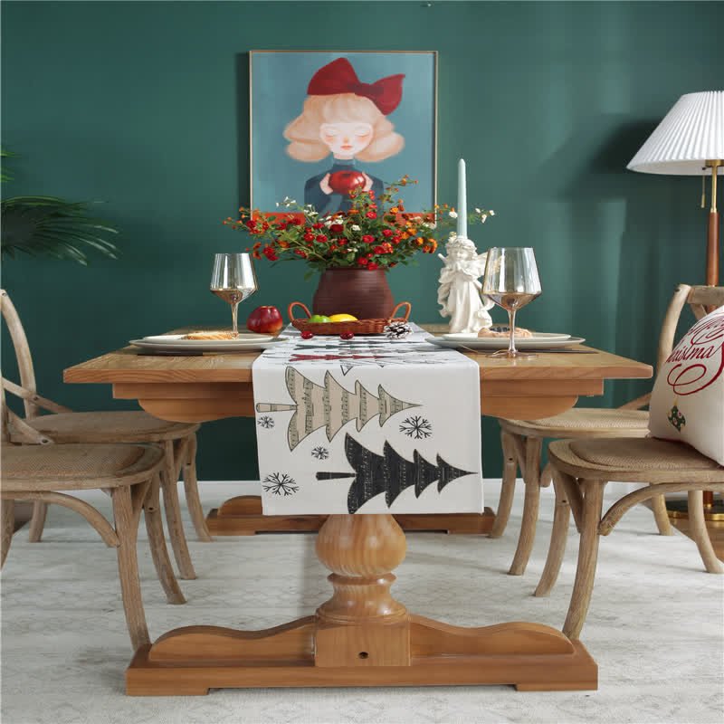 Table Runner With Festive Charm Naturally Inspired