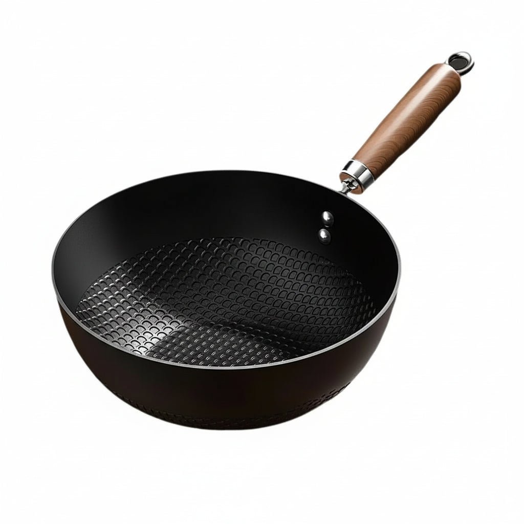 IronForge Pro Wok s odolným železem a silným prouděním tepla
