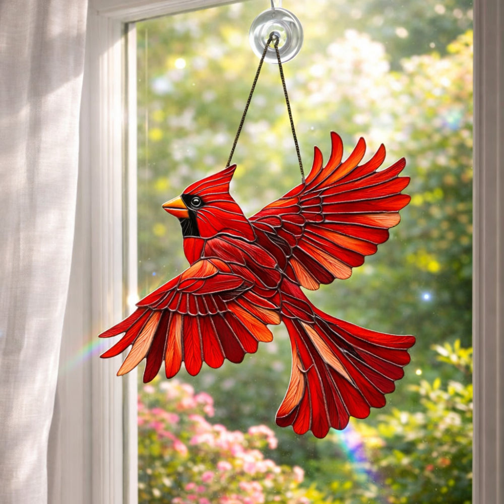 Hummingbird Window Suncatcher Wall Art Hanging Decor