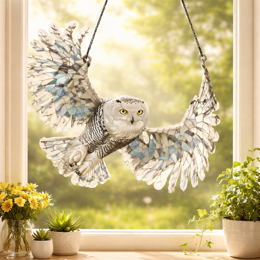 Hummingbird Window Suncatcher Wall Art Hanging Decor