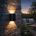 LED Wall Sconce With Minimalist Modern Design For Indoor And Outdoor Use