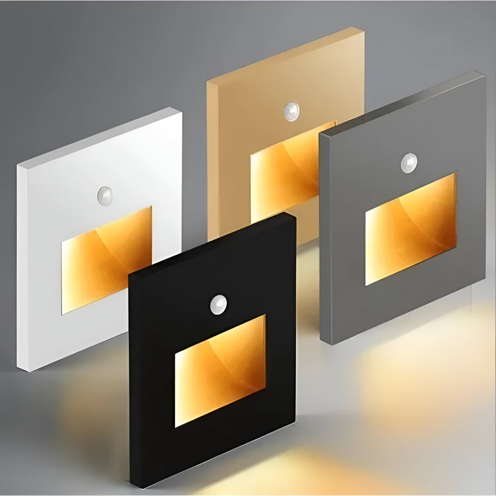ضوء حائط LED مع مستشعر حركة للسلالم والممرات