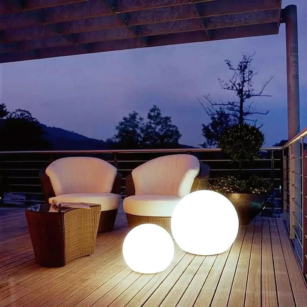 GlowSphere Waterproof LED Color Changing Ball Lamp For Indoor And Outdoor Use