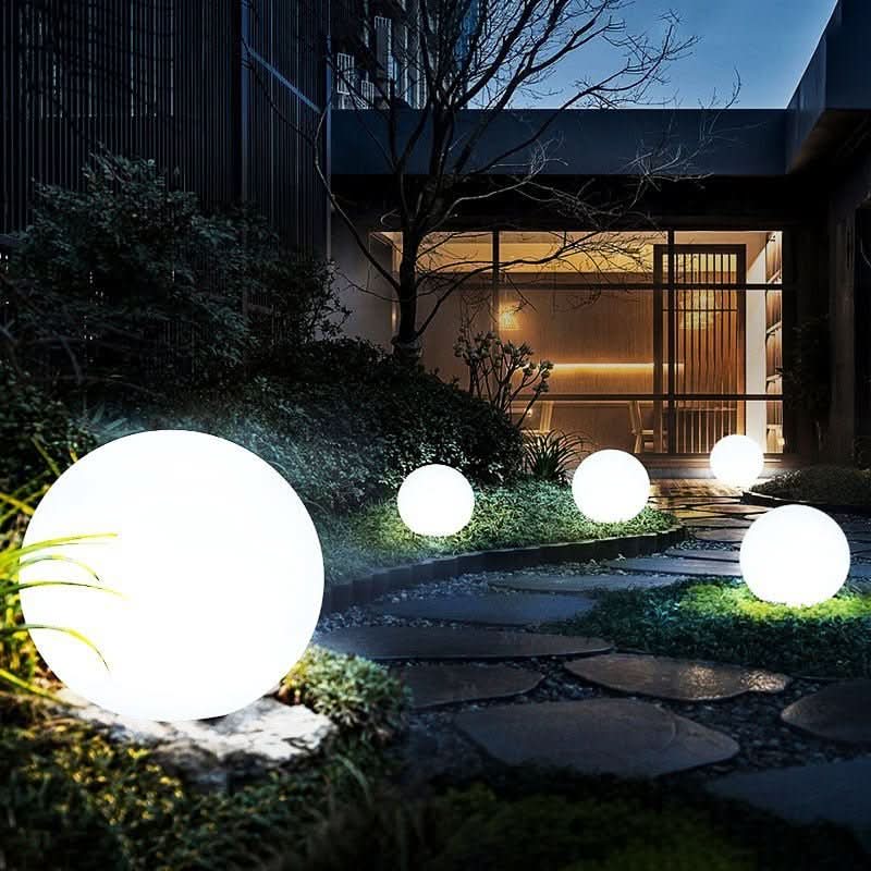 GlowSphere Waterproof LED Color Changing Ball Lamp For Indoor And Outdoor Use