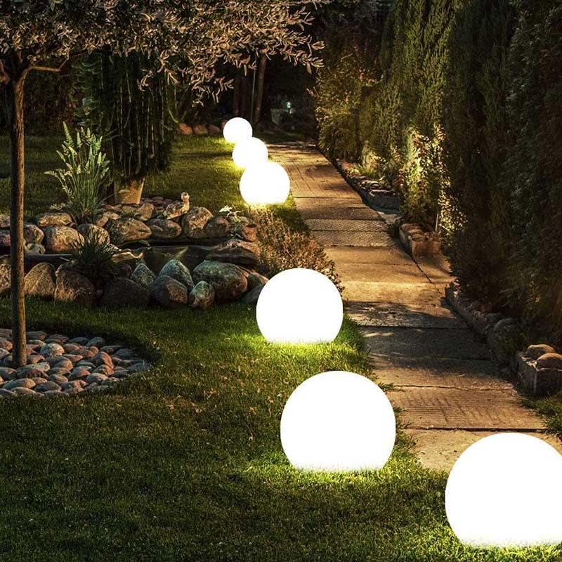 GlowSphere Waterproof LED Color Changing Ball Lamp For Indoor And Outdoor Use