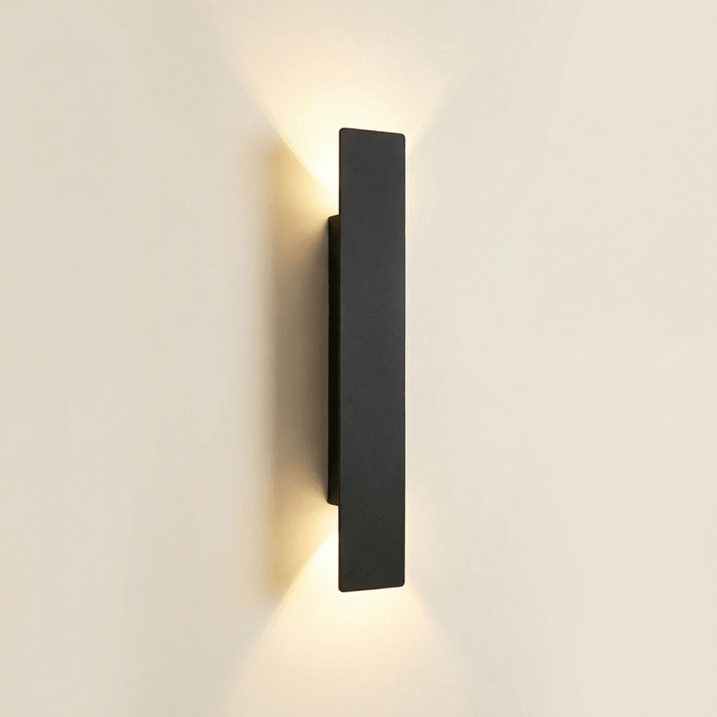 Waterproof LED Wall Lamp With Modern Up And Down Light Fixture | Rosalyssa