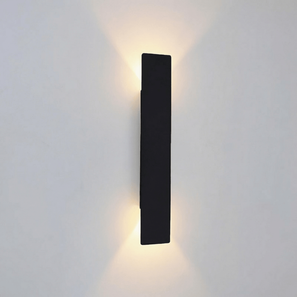 Waterproof LED Wall Lamp With Modern Up And Down Light Fixture | Rosalyssa
