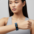 Fitness hodinky pro seniory s LED displejem a měřením srdečního tepu