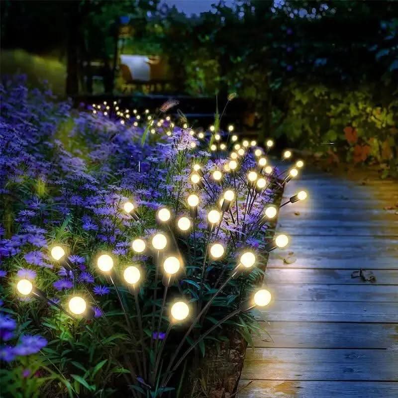 GlowWing Solar Garden Lights for Atmospheric Evenings