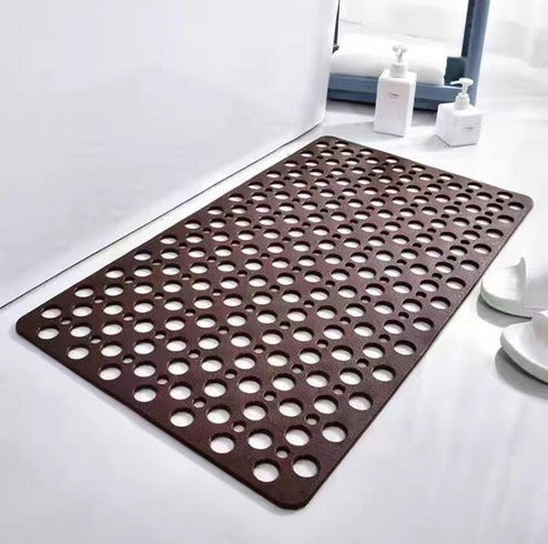 HydraGuard Shower Mat With Germ-Resistant, Non-Slip Grip