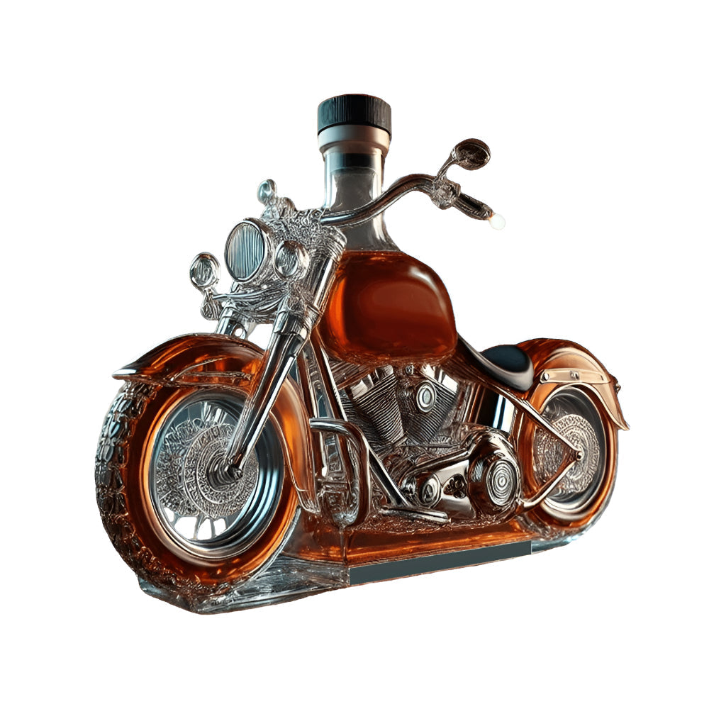 Motorcycle Shaped Whiskey Decanter For Bar Display