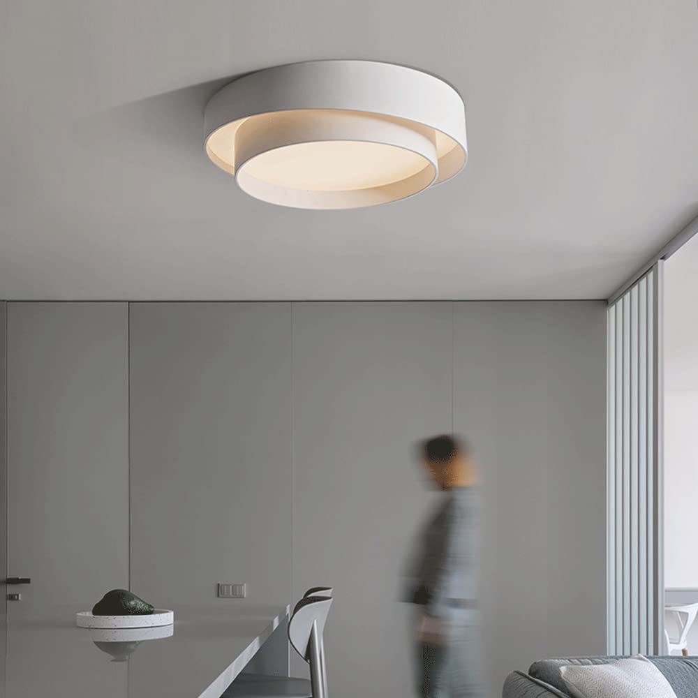 Nordische runde LED-Deckenlampe im minimalistischen Design