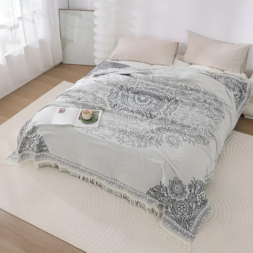 Plaid Arctic Chic in cotone morbido per il comfort quotidiano