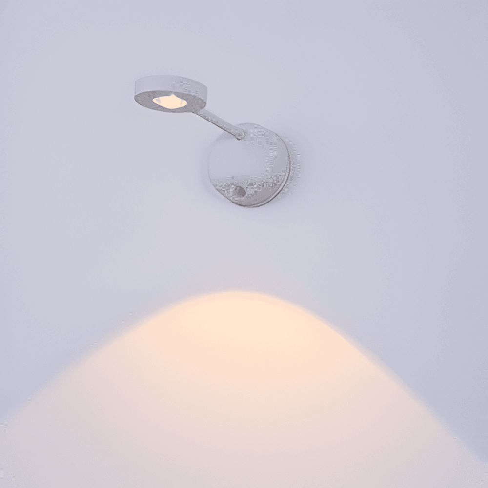 Trådlampa med LED för vägg med rörelsesensor - minimalistisk design, 1-lampa | Rosalyssa