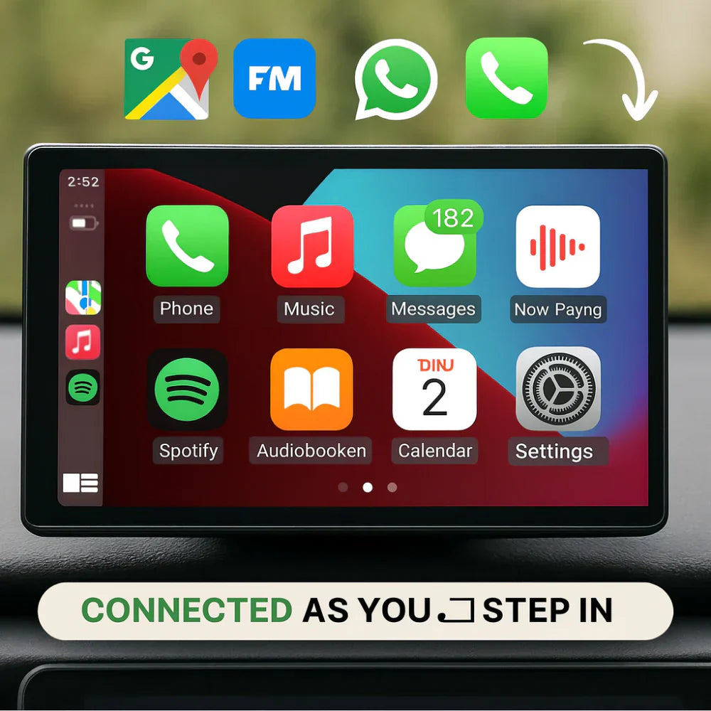 Kabelloser CarPlay- und Android Auto-Touchscreen-Display-Adapter für Autos