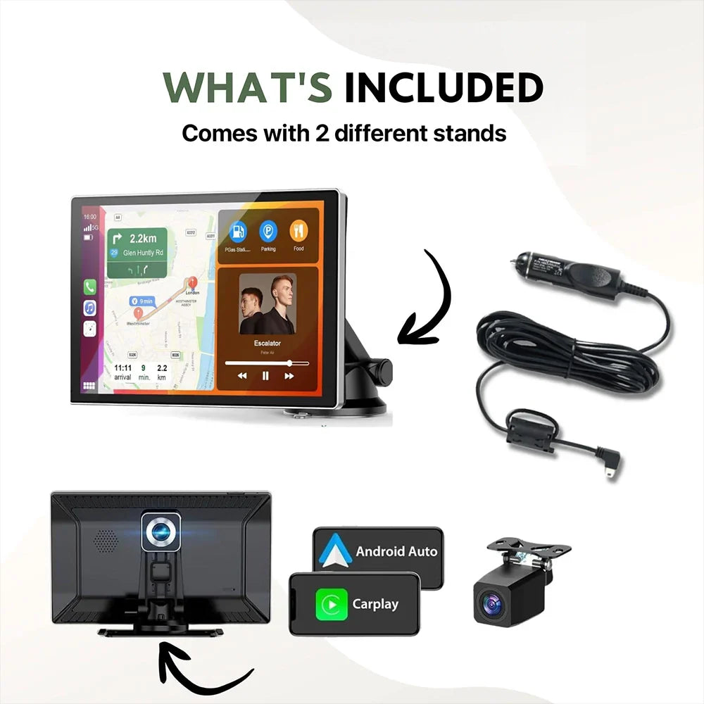 Kabelloser CarPlay- und Android Auto-Touchscreen-Display-Adapter für Autos