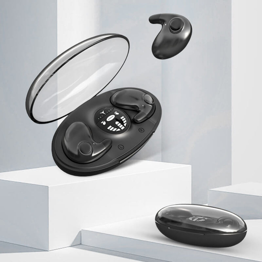 Auriculares Bluetooth com liberdade sem fios e cancelamento de ruído