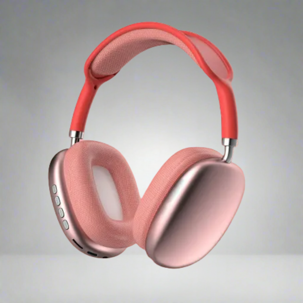 Over Ear Wireless Headphones With Noise Cancellation And Bluetooth Audio