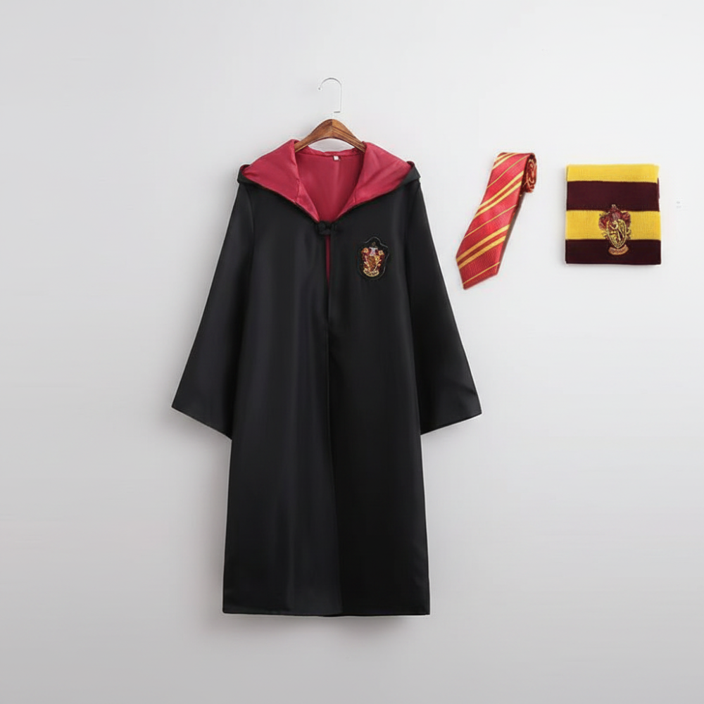 Wizard Costume Cloak Set For Kids And Adults With Accessories