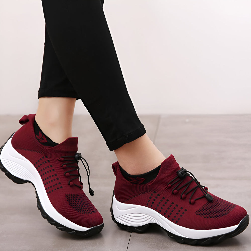 Women’s Walking Sneakers With Supportive Athletic Design