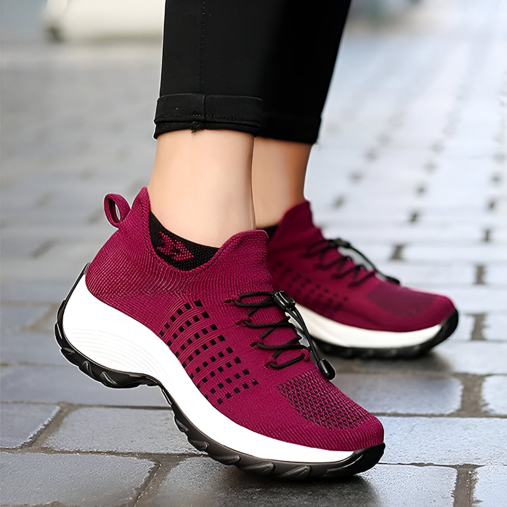 Women’s Walking Sneakers With Supportive Athletic Design