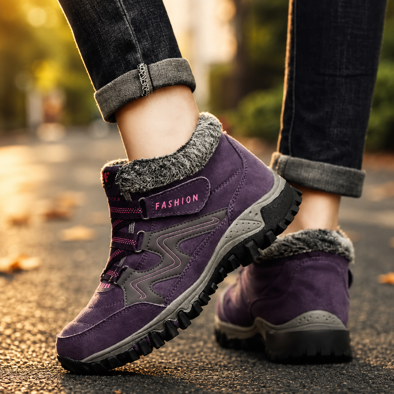 Waterproof Insulated Winter Boots For Women With Non Slip Soles