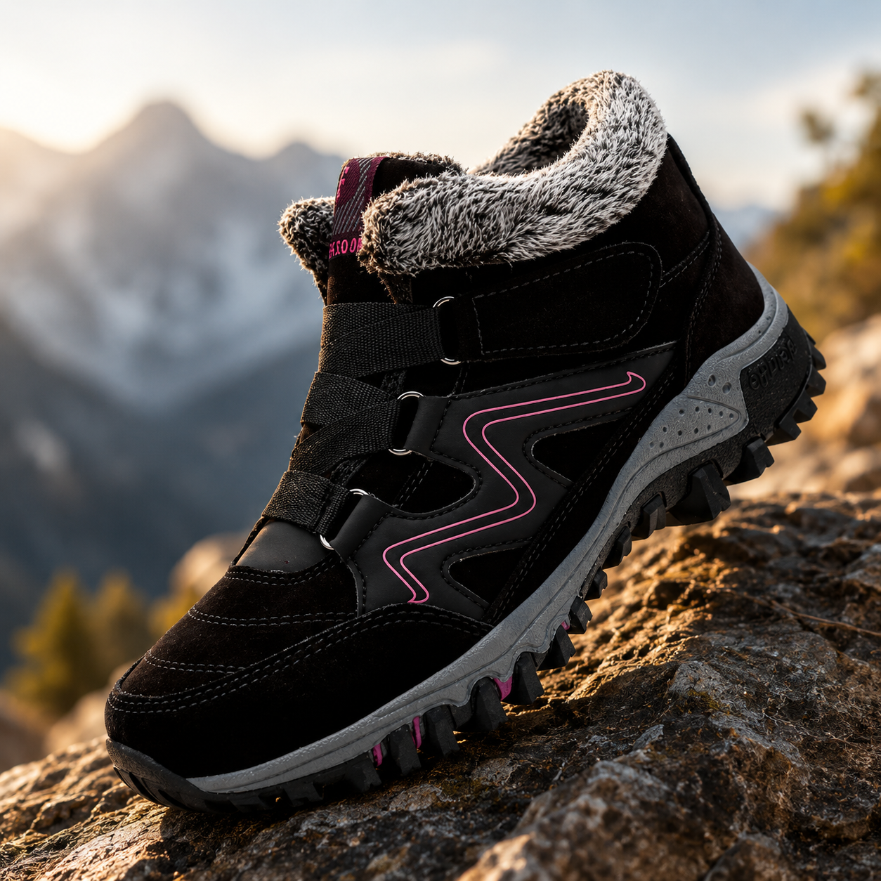 Waterproof Insulated Winter Boots For Women With Non Slip Soles
