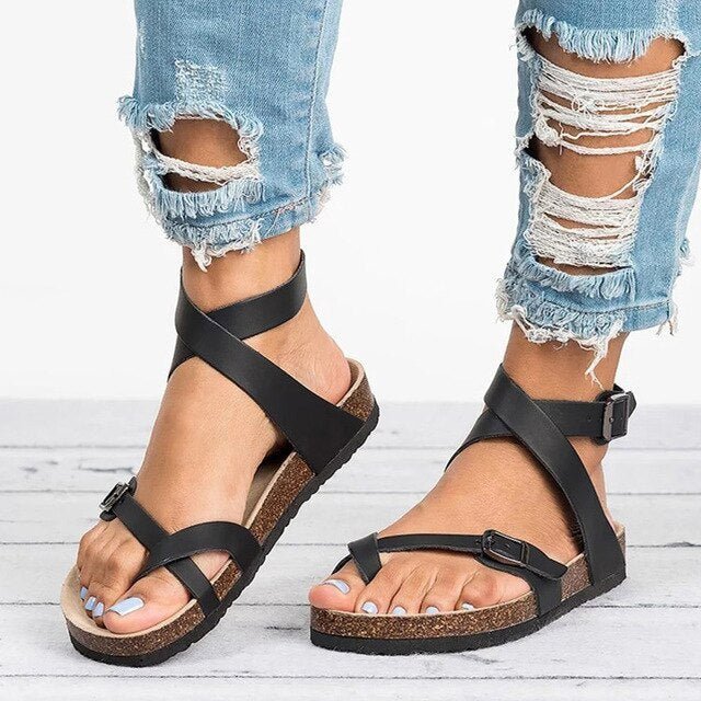 Women's Adjustable Orthopedic Sandals With Comfort Footbed | Rosalyssa