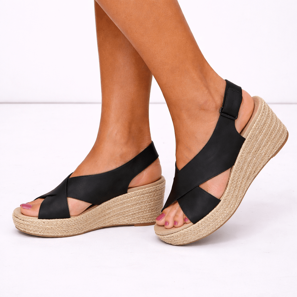 Sandales espadrilles orthopédiques confortables pour femmes en plusieurs tailles | Rosalyssa
