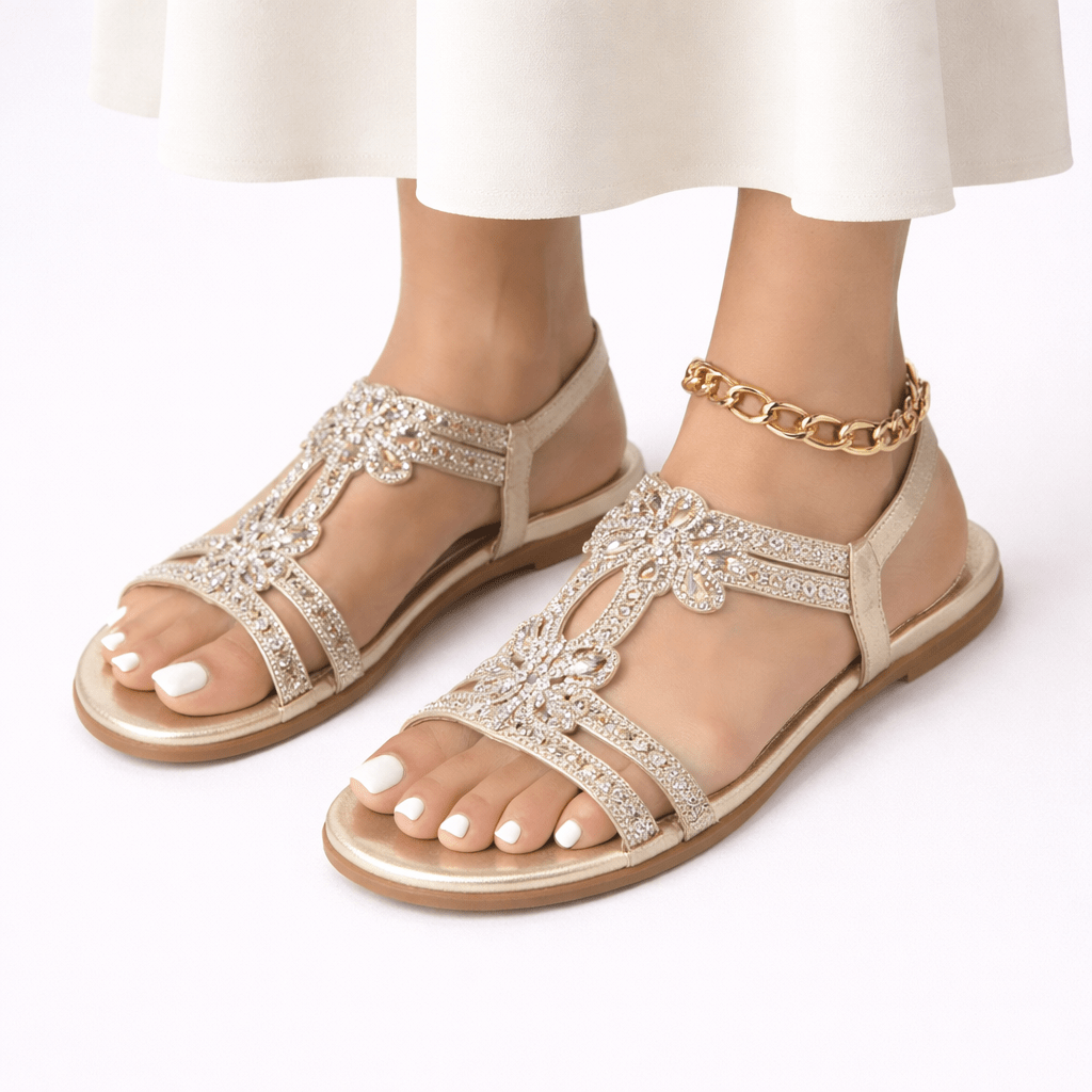 Floral Orthopedic Summer Sandals For Women – Comfortable Fit And Size Options | Rosalyssa