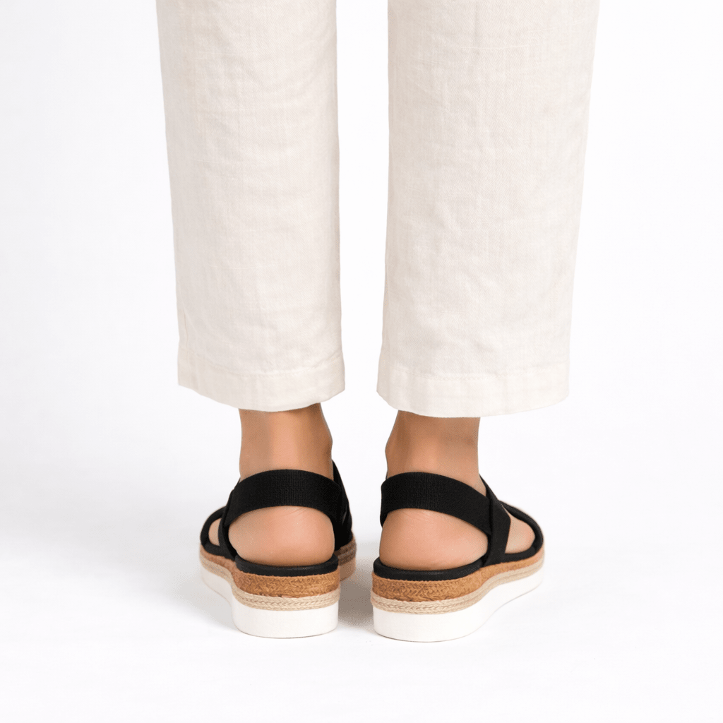 Women's Orthopedic Platform Sandals With Adjustable Straps Sizes Available | Rosalyssa