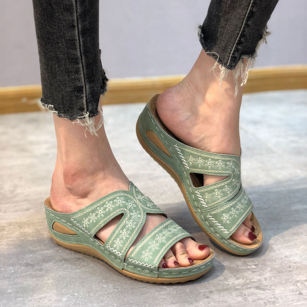 Zomers orthopedische comfortabele sandalen voor dames met verstelbare maat | Rosalyssa