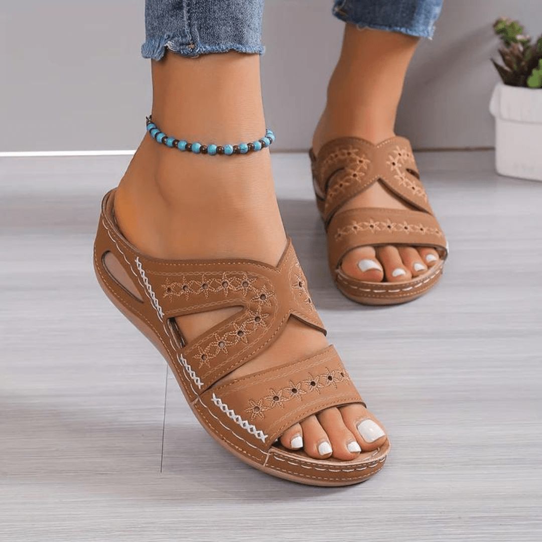 Zomers orthopedische comfortabele sandalen voor dames met verstelbare maat | Rosalyssa