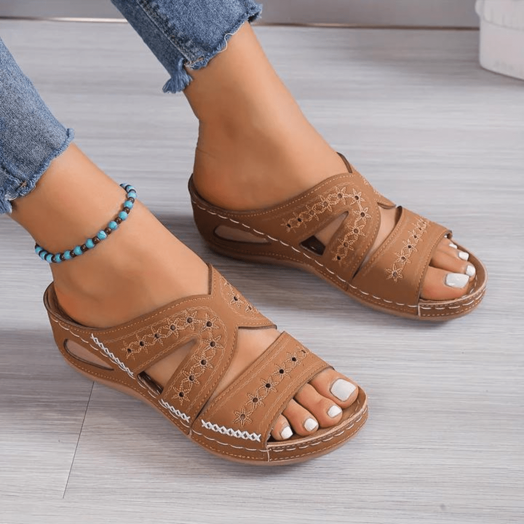 Zomers orthopedische comfortabele sandalen voor dames met verstelbare maat | Rosalyssa