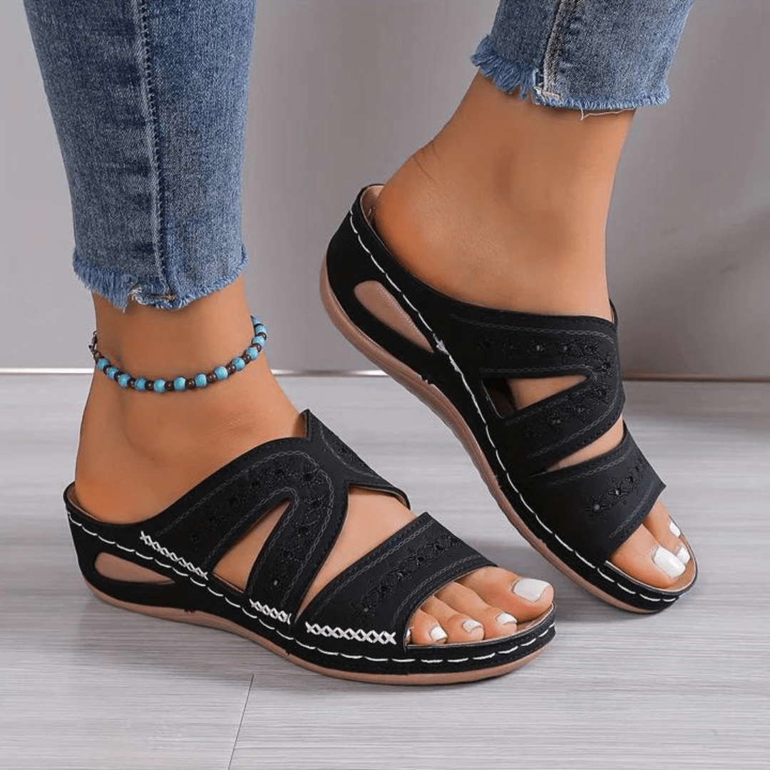 Zomers orthopedische comfortabele sandalen voor dames met verstelbare maat | Rosalyssa