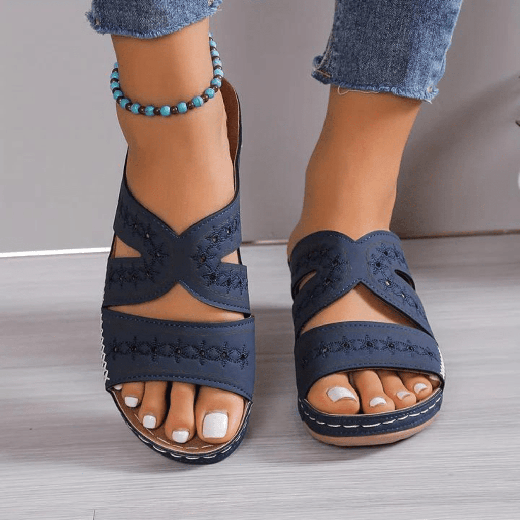 Zomers orthopedische comfortabele sandalen voor dames met verstelbare maat | Rosalyssa