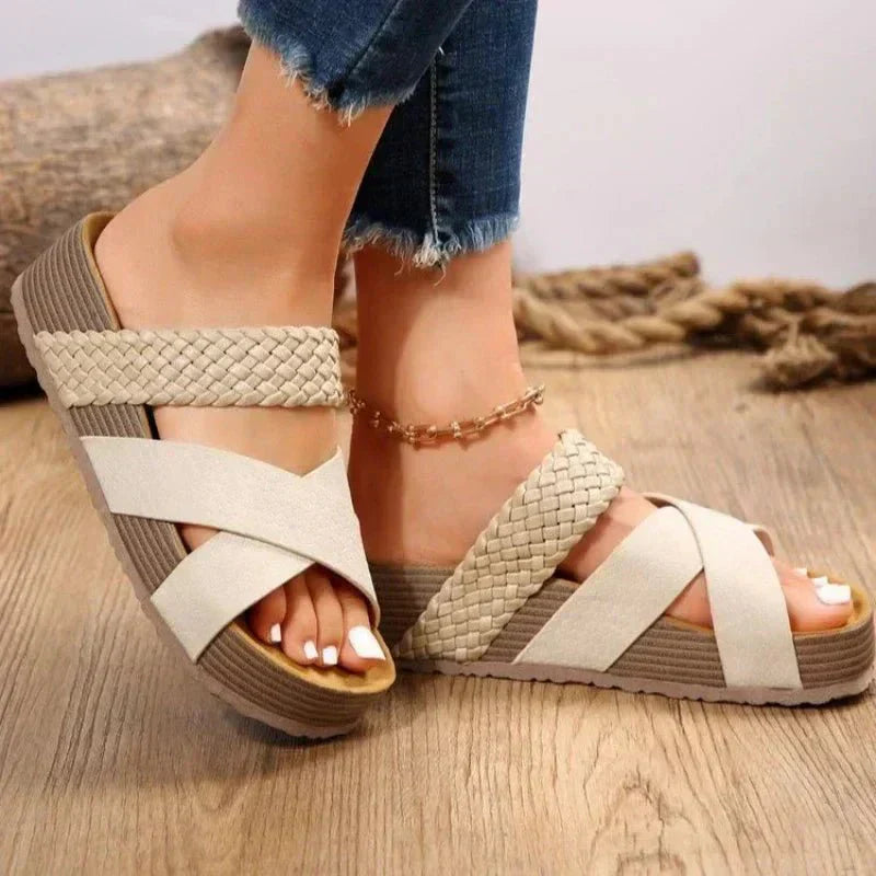 Summer Women's Orthopedic Platform Sandals For Comfortable Supportive Footwear | Rosalyssa