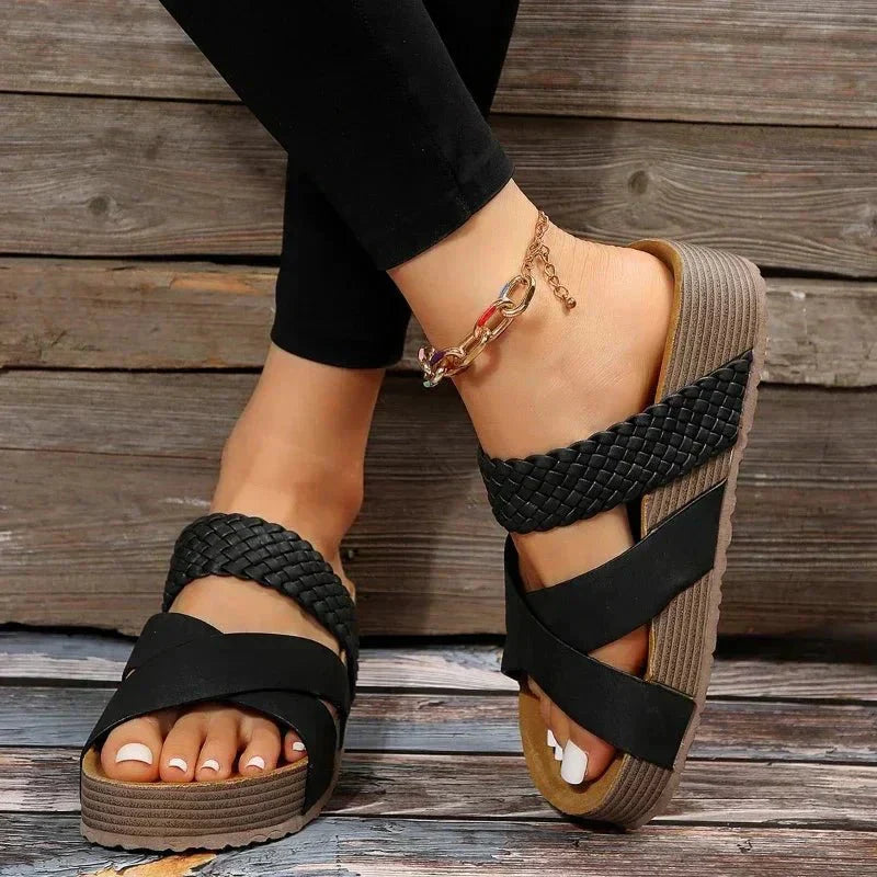 Summer Women's Orthopedic Platform Sandals For Comfortable Supportive Footwear | Rosalyssa