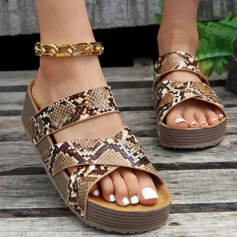 Summer Women's Orthopedic Platform Sandals For Comfortable Supportive Footwear | Rosalyssa