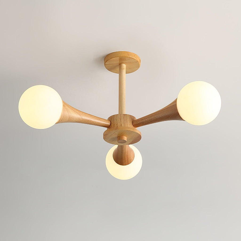 Kairo Træpendel Elegant Træloftlampe | Snurv
