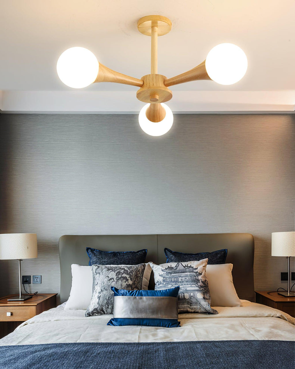 Kairo Træpendel Elegant Træloftlampe | Snurv