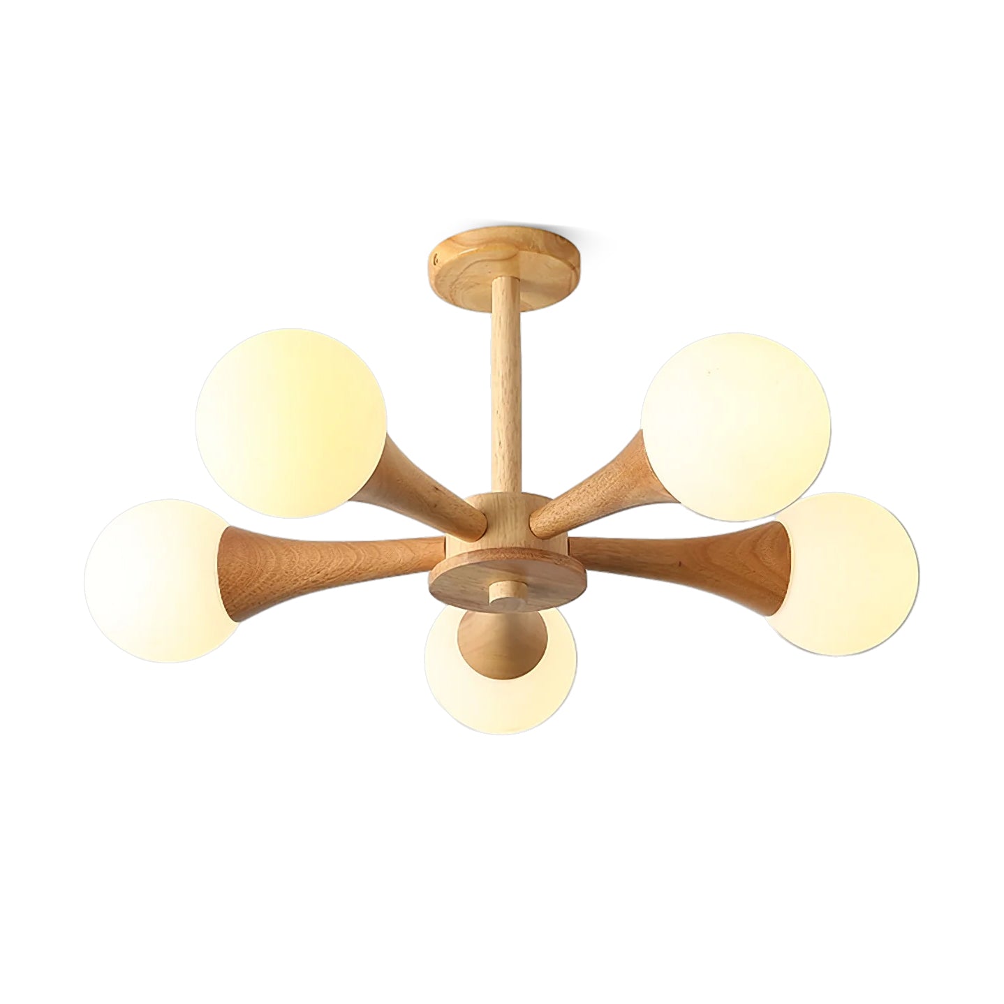 Kairo Træpendel Elegant Træloftlampe | Snurv