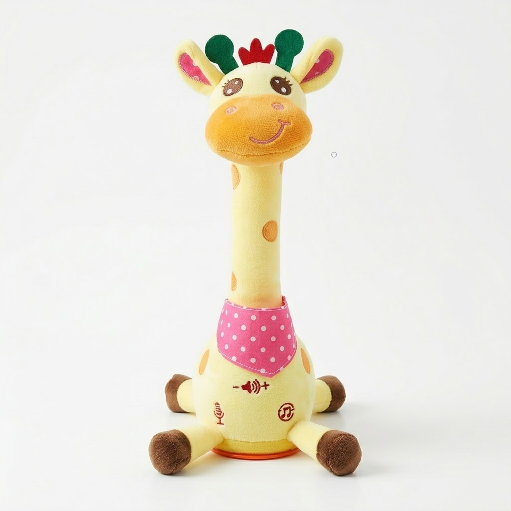 Kids Plush Giraffe Sings Interactive Musical Companion