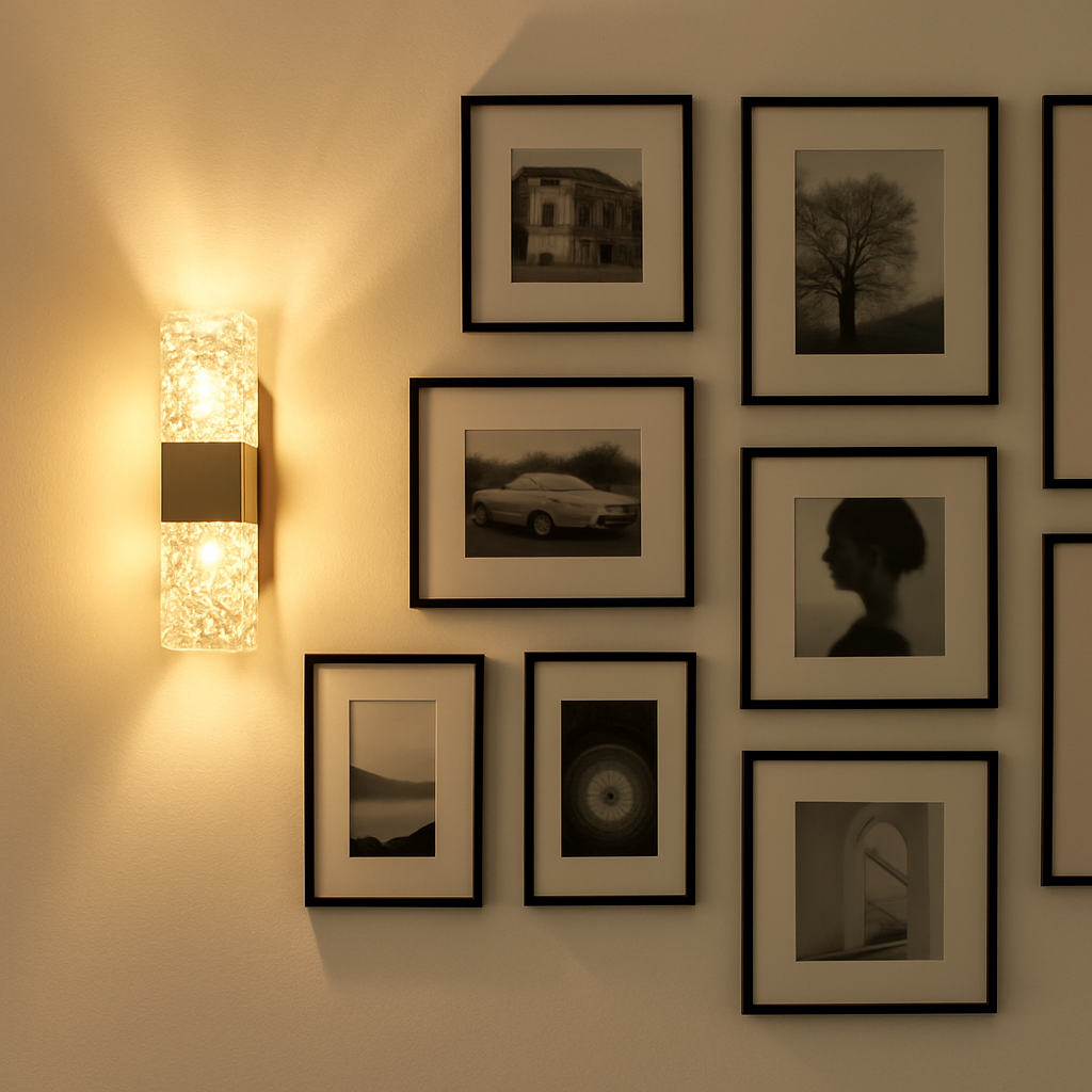 Aeronis Nowoczesny Minimalistyczny Żelazny Kinkiet Ścienny