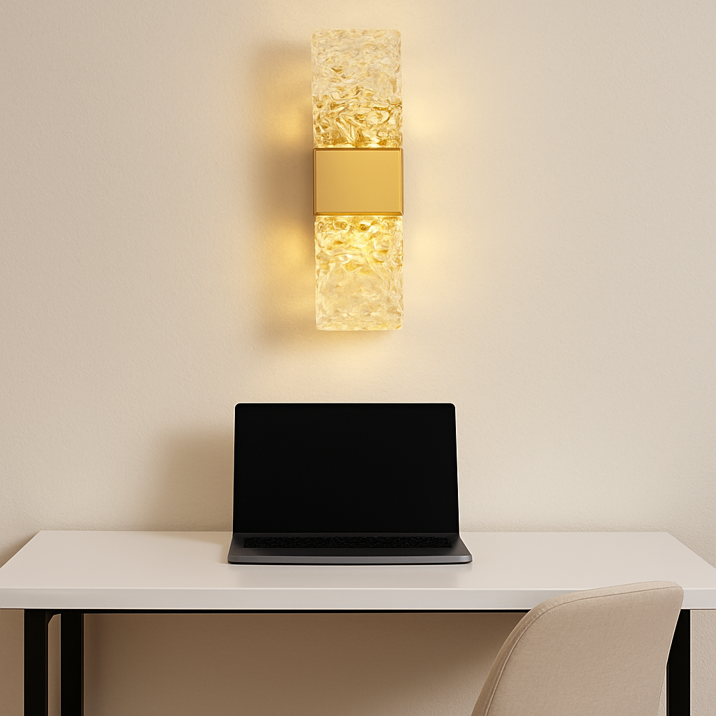 Aeronis Nowoczesny Minimalistyczny Żelazny Kinkiet Ścienny