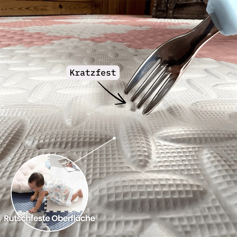 CuddleNest babajátszószőnyeg biztonságos és kényelmes játékidő 0 hónapos kortól