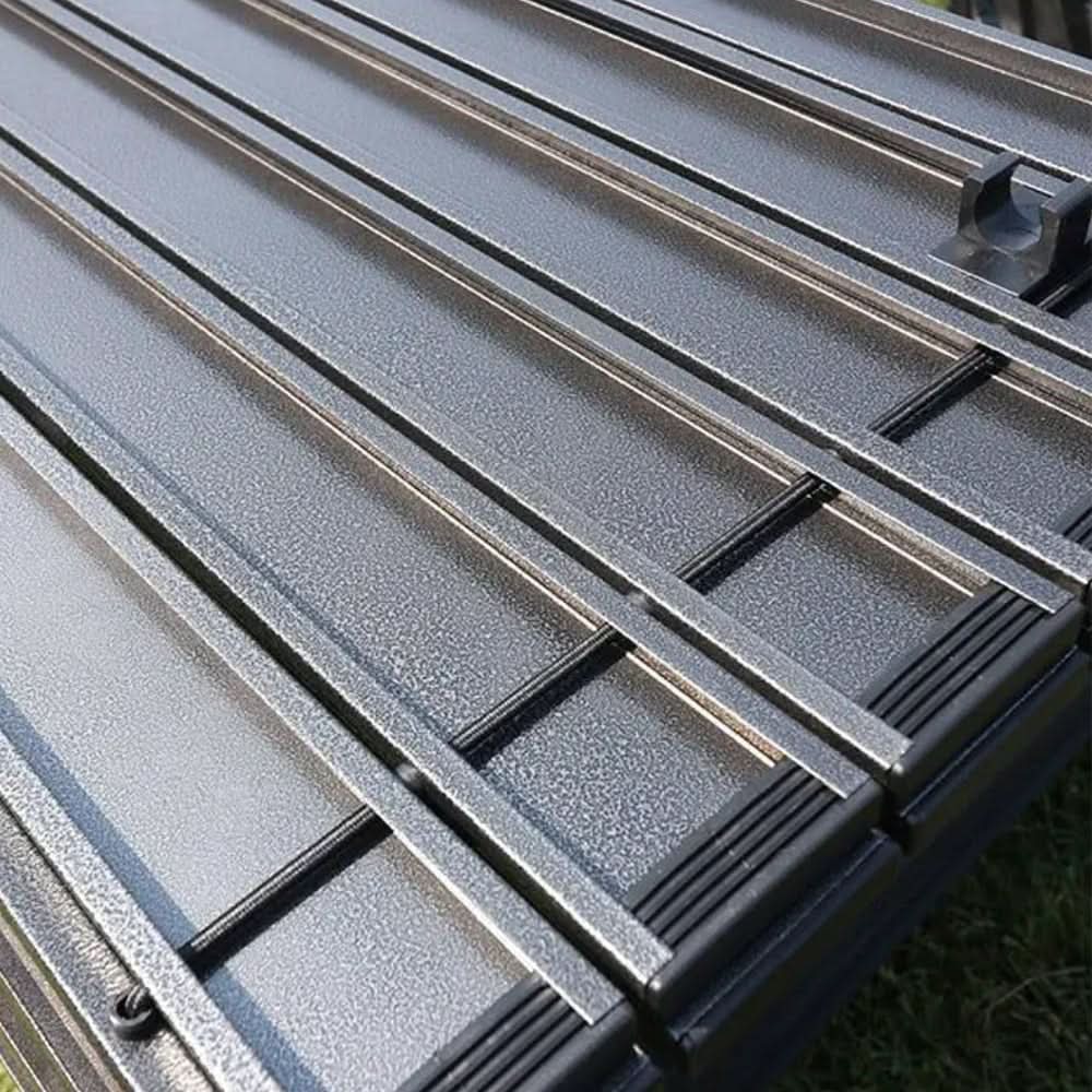 SummitFlex Campingtisch Klappbar mit X-Gestell und Hitzebeständiger Oberfläche