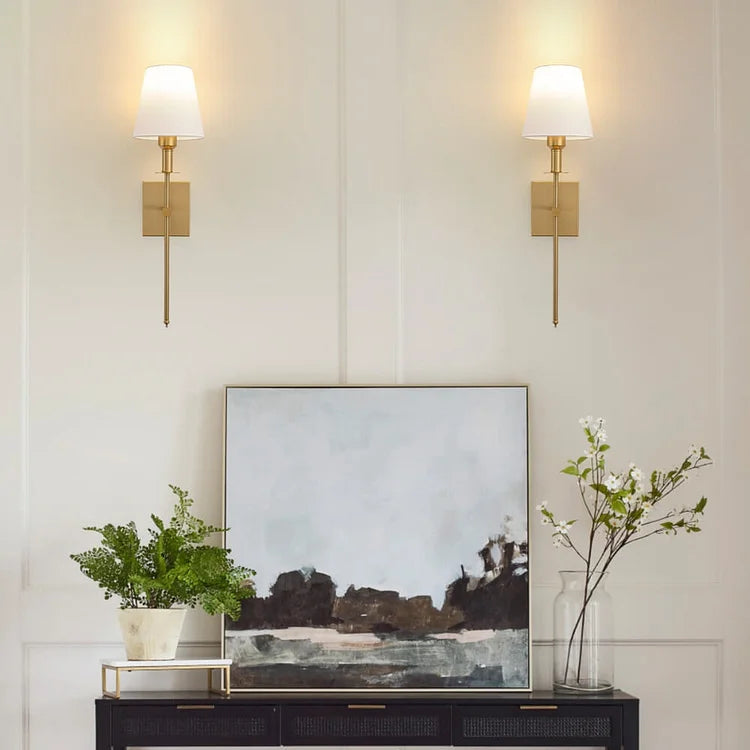 Twee stuks draadloze oplaadbare wandlamp voor moderne woningen